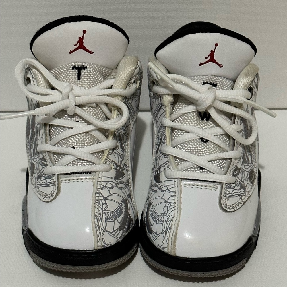 🤍 AIR JORDAN “ DUB ZERO WHITE CEMENT” 🍼 TODDLER US SZ 7🫶🏼